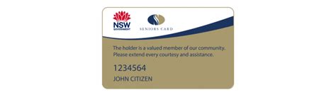 senior smart card|senior card nsw login.